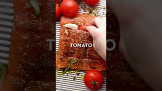 Caprese Stuffed Salmon [upl. by Adnuhser810]