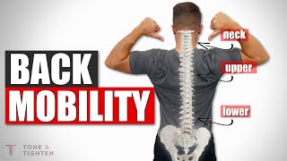 How To Stretch Your Back Back Mobility Follow Along Routine [upl. by Eilsel]