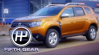 Dacia Duster Team Test  Fifth Gear [upl. by Elleinad166]