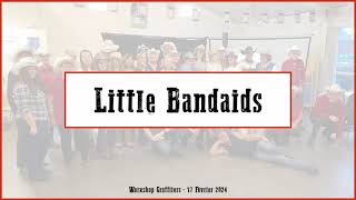 Little Bandaids Line Dance  Workshop Groffliers [upl. by Laurianne]