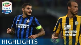 Inter  Hellas Verona 10  Highlights  Matchday 5  Serie A TIM 201516 [upl. by Arahd407]