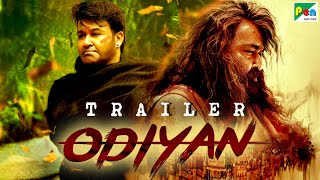 Odiyan  Official Hindi Dubbed Movie Trailer  Mohanlal Manju Warrier Prakash Raj [upl. by Rizan]