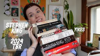 My Stephen King 2024 TBR  classics and new releases stephenking [upl. by Einaffets]