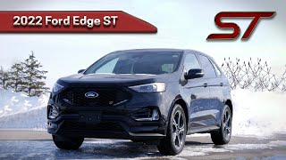 2022 Ford Edge ST  Learn all about this beast of a crossover [upl. by Joost]