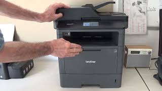 Brother TN3480 TN3430 HLL5000 MFCL6800 Sostituzione Cartuccia Toner [upl. by Aver860]