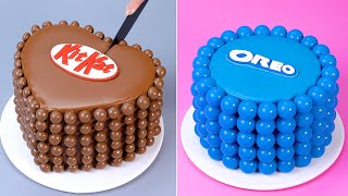 Fancy OREO and KITKAT Cake Decorating Ideas  Perfect Chocolate Cake Decorating Tutorials [upl. by Janean]