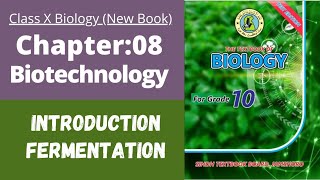 Ch 8 Biotechnology  Introduction  Fermentation  Class 10 New biology book  Sindh board [upl. by Schlenger]