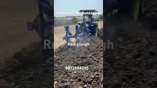 Rmb plough paddy straw management johndeere farming shorts ☎️📞9872594015 [upl. by Zetes]