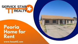 Peoria Homes for Rent 4BR2BA by Peoria Property Management AZ  Service Star Realty [upl. by Materi]