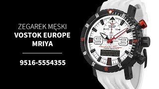 VOSTOK EUROPE MRIYA 95165554355 Zegarowniapl [upl. by Enrobso]