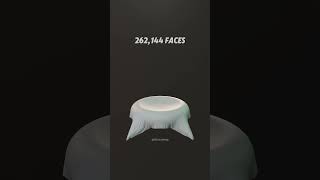 Cloth Simulation 16k to 4m Faces Pt2 satisfying blender cycles 3danimation simulation cloth [upl. by Cioban]