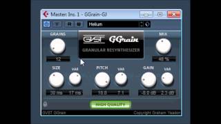 GGrain Granular Synthesizer by GVST [upl. by Eilatam]