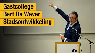 Gastcollege Bart De Wever over stadsontwikkeling HOGENT [upl. by Eul722]