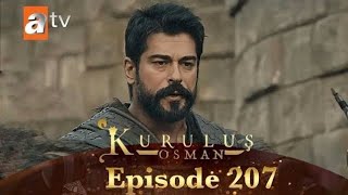 kurulus osman season 4  episode 207 in urdu by atv [upl. by Hallee316]