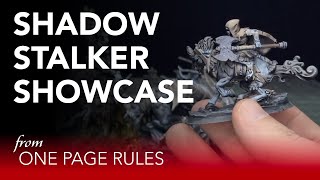 One Page Rules  Shadow Stalkers  Showcase [upl. by Ahsiekat]