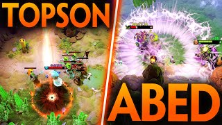 TOPSON INVOKER EXORT BUILD  ABED INVOKER QUAS WEX  Dota 2 Invoker [upl. by Llet]