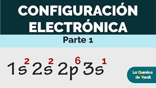 Configuración electrónica Explicación y ejercicios  Parte 1 [upl. by Rosalia]