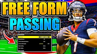 How to EASILY Free Form Pass Like A Pro in Madden 24 [upl. by Leonid]