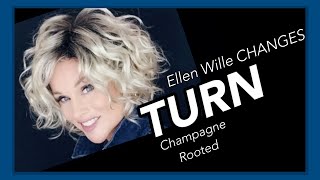 Ellen Wille Changes TURN Wig Review  Champagne Rooted  Compare to GIRL MONO [upl. by Bryana]