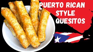 Authentic Quesitos Puertorriqueños  StepbyStep Guide to Making Puerto Rican Cheese Pastries [upl. by Sanjay]