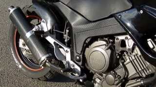 Yamaha TDM 850 3VD Leo Vince exhaust [upl. by Asilet676]