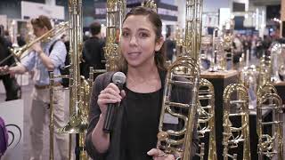 NAMM 2020  SE Shires  Joseph Alessi  Custom Series Trombones [upl. by Belda965]