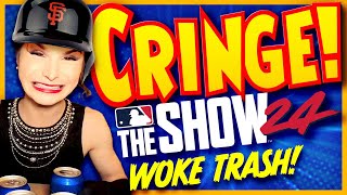 WOKE TRASH MLB The Show 24 Trailer REACTION This is Everything Wrong With Modern Entertainment [upl. by Restivo88]