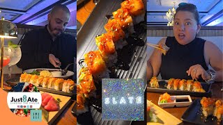 Slate Stake Sushi and Cocktails in Camarillo [upl. by Eduj]