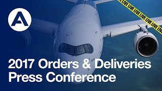 LIVE 2017 Orders amp Deliveries Press Conference [upl. by Ariem263]