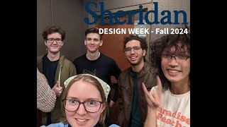 Sheridan Game Design  Design Week FALL 2024 [upl. by Aneelas]