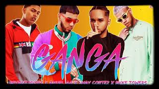 Bryant Myers Jhay Cortez Anuel AA Myke Towers  GANGA REMIX [upl. by Beauchamp]