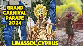 Carnival 2024 in LimassolCyprus [upl. by Gnagflow852]