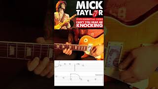 KILLER Mick Taylor LICK  Cant you hear me knocking [upl. by Frederique]