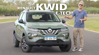 Renault Kwid ETech  Test  Matías Antico  TN Autos [upl. by Rourke]