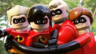 LEGO INCREDIBLES Complete Gameplay Walkthrough PS4 Full Game Family Friendly [upl. by Romanas]