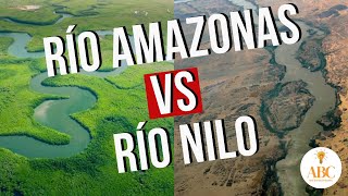 LA VERDADERA DIFERENCIA ENTRE EL RÍO AMAZONAS Y EL RÍO NILO [upl. by Lokim]