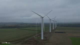 Wind Farm Wiltshire November 2024 [upl. by Kistner805]