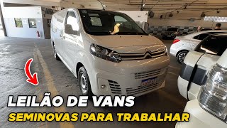 LEILÃO DE VANS DUCATO JUMPY EXPERT MASTER BOXER trabalho [upl. by Eiramassenav264]