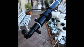 Skywatcher equinox 100ed su eq5 [upl. by Selohcin]