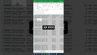 AutoFit Rows and Columns in Excel‼️ excel [upl. by Crosse831]