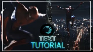 Ae like text animation tutorial  Alight motion  preset [upl. by Nirre]