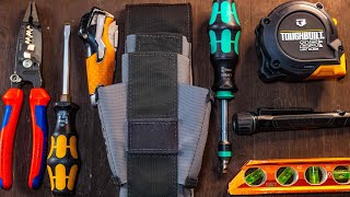 The PERFECT Electricians Tool Pouch Set Up Youve Probably Never Seen [upl. by Mcspadden]