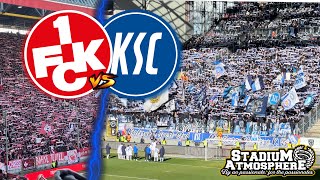 StadionVlog  Karlsruher SC demütigt den FC Kaiserslautern 40 im SüdwestDerby 24022024 [upl. by Condon982]