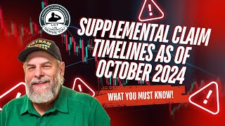 Supplemental Claim Timelines As Of October 2024 Veterans Do Not Get Frustrated Or Give Up [upl. by Dazraf824]