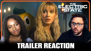 The Electric State  Official Teaser Trailer Reaction and Review [upl. by Nosyarg]