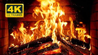 🔥 Cozy Fireplace 4K 12 HOURS Fireplace with Crackling Fire Sounds Crackling Fireplace 4K [upl. by Dyl]