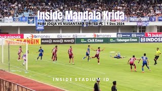 INSIDE  PSIM Jogja 50 Nusantara United FC Liga 2 20242025  Rafinha Hatrick [upl. by Whyte]