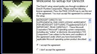 DirectX 9 for Windows 7 32 bit download [upl. by Ihab]