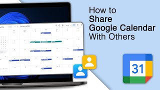 How To Share Google Calendar With Others 2024 [upl. by Fong]