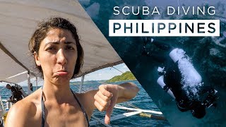 My WORST Scuba Diving Day in Coron Palawan  Philippines Vlog Episode 7 [upl. by Ardnu455]